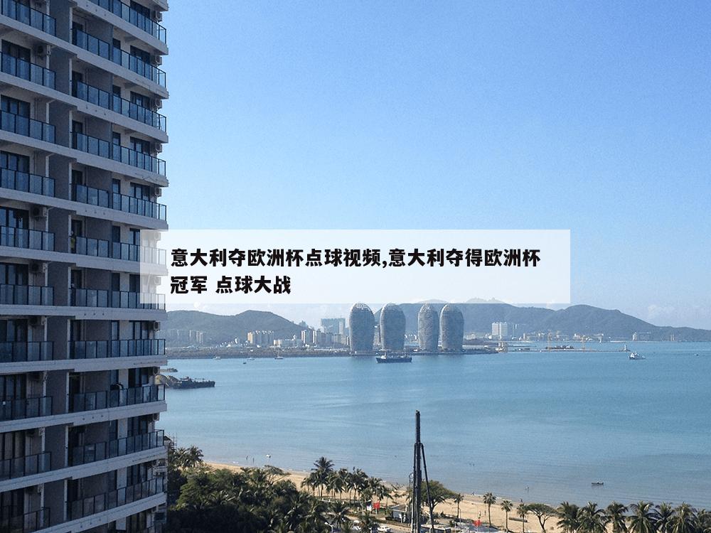 意大利夺欧洲杯点球视频,意大利夺得欧洲杯冠军 点球大战