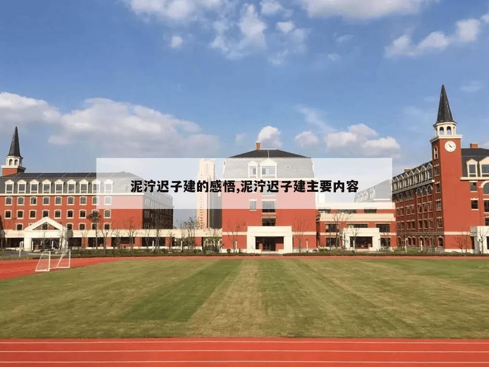 泥泞迟子建的感悟,泥泞迟子建主要内容