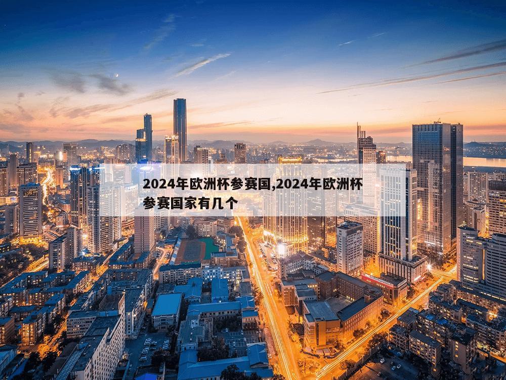 2024年欧洲杯参赛国,2024年欧洲杯参赛国家有几个